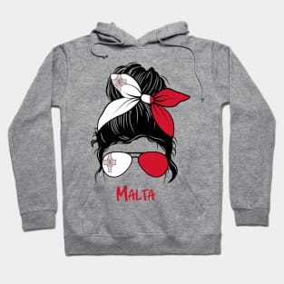 Malta girl, Malta Flag, Malta gift heritage,   Maltese girlfriend, Hoodie